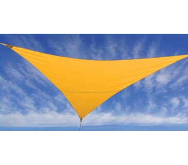 Voile d'ombrage FLY 500 - Jaune moutarde