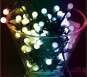 Guirlande lumineuse - 160 LEDs - effet cerise - clignotante - multicolore